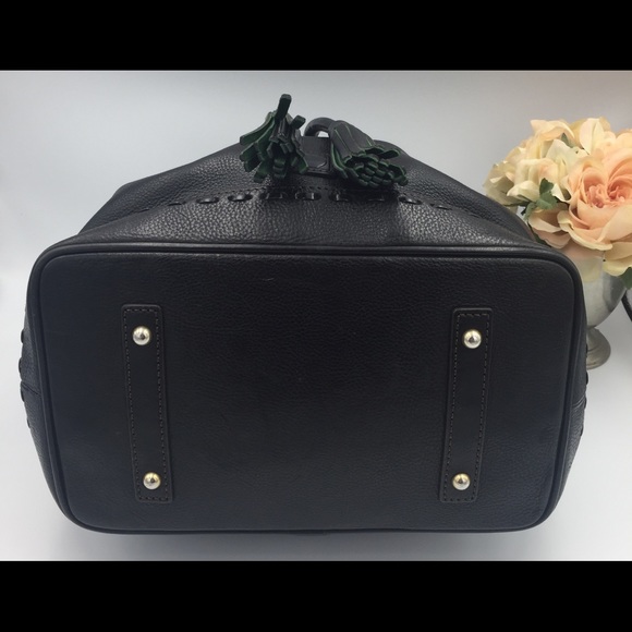 🚫SOLD🚫Dooney &Bourke Florentine Drawstring BLACK - Picture 3 of 8